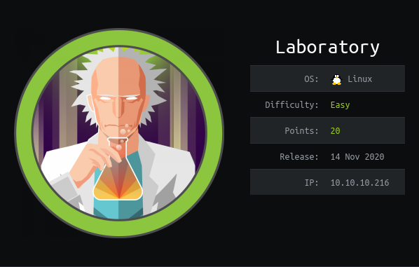 Laboratory HackTheBox Machine