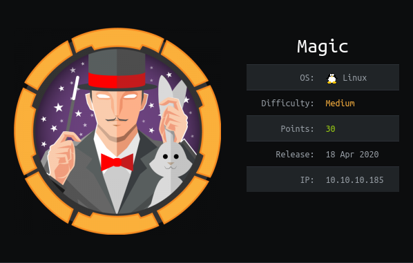 Magic HackTheBox Machine