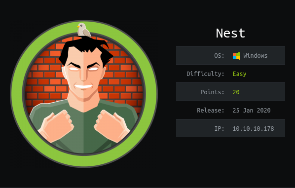 Nest HackTheBox Machine
