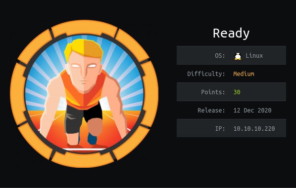 Ready HackTheBox Machine